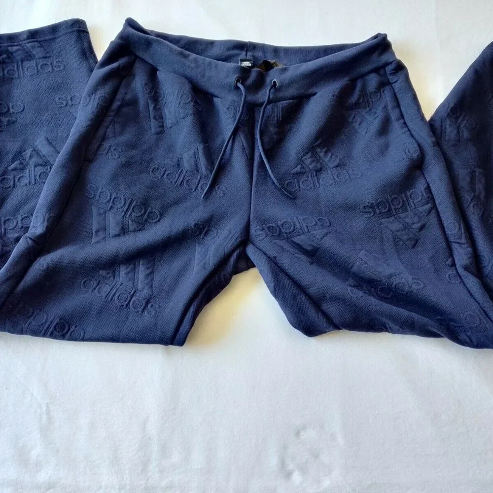 adidas active‎ pants blue navy men size L
